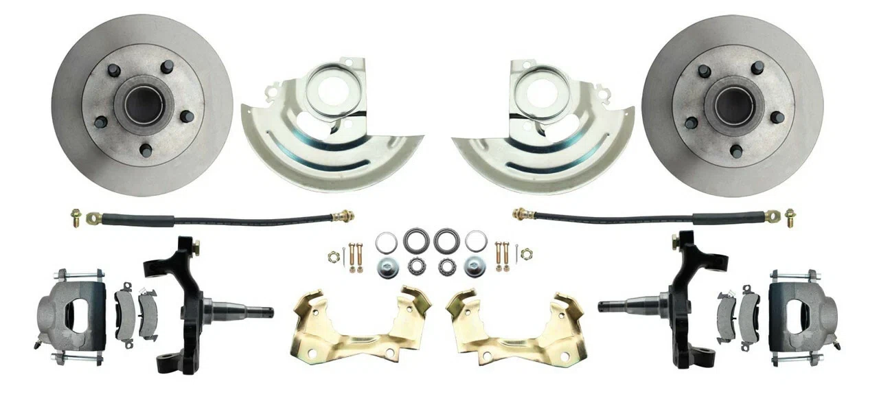 Fits 1964-1972 GM A Body 2_ Drop Front Disc Brake Kit DBK6472D